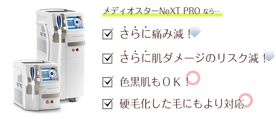 メディオスターNeXT PROなら